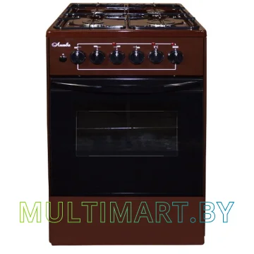 Плита газоэлектрическая Лысьва ЭГ 401-2у (коричневый)